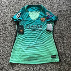 Nike Lionel Messi FC Barcelona 2016/17 Third Jersey Champions League Women’s M